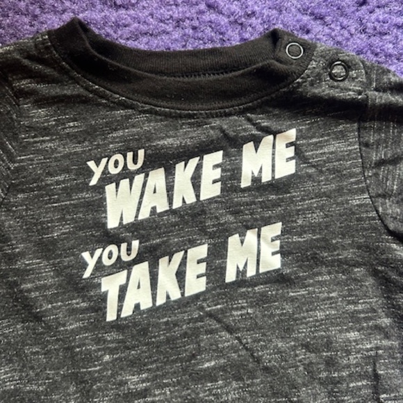 Granimals 6-9 months baby onesie "you wake me, you take me" - Picture 3 of 5